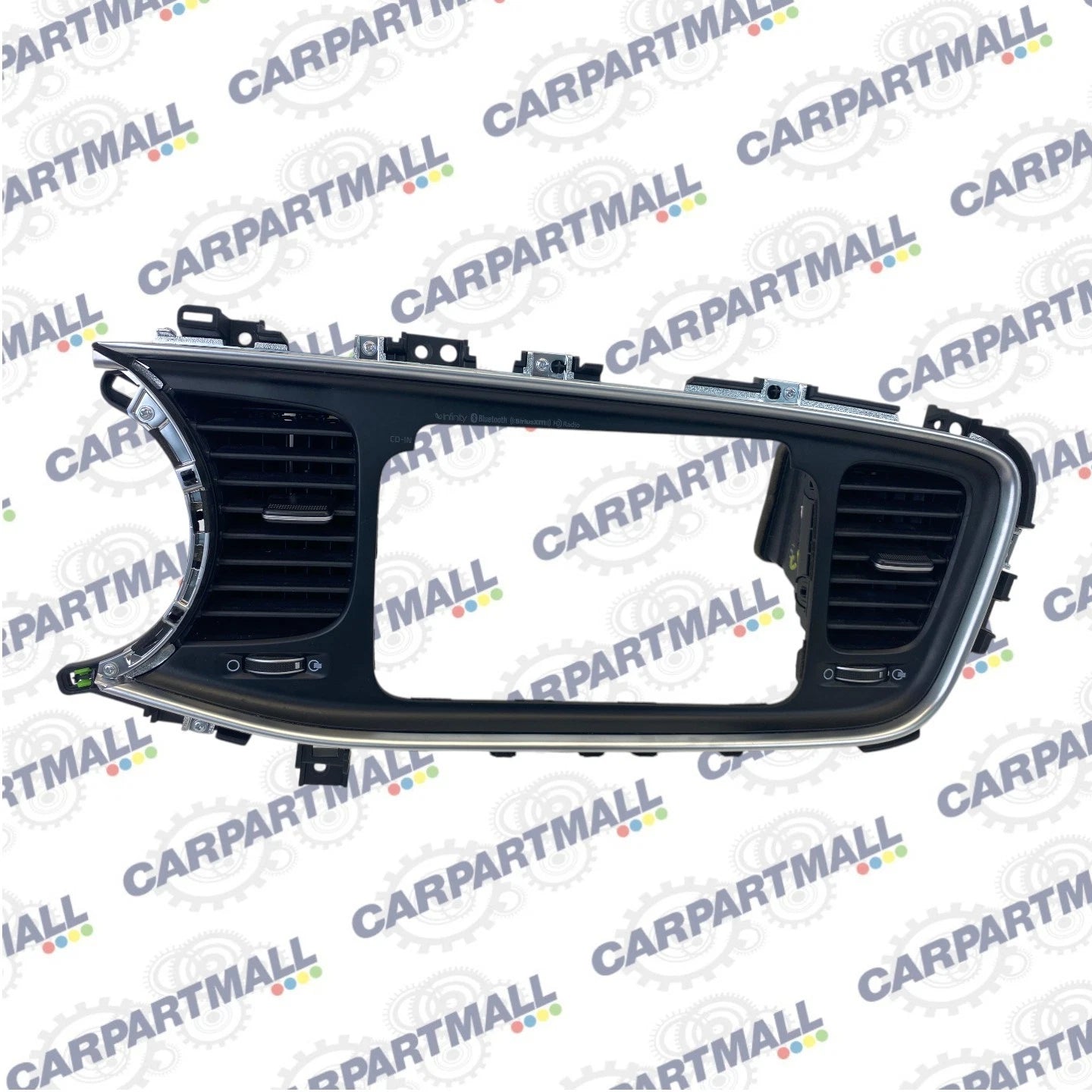 2014-2016 KIA OPTIMA RADIO DASH TRIM BEZEL SURROUND AIR VENTS ENCLOSURE OEM