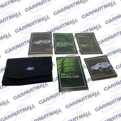 2012 12 FORD EXPLORER OWNERS MANUAL WARRANTY GUIDE BOOK W/ CASE OEM