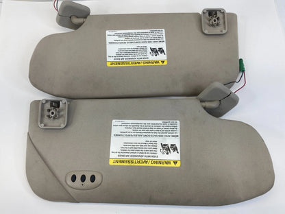 10 11 12 LINCOLN MKT LEFT & RIGHT SIDE SUNVISOR VISOR ILLUMINATED W HOMELINK OEM