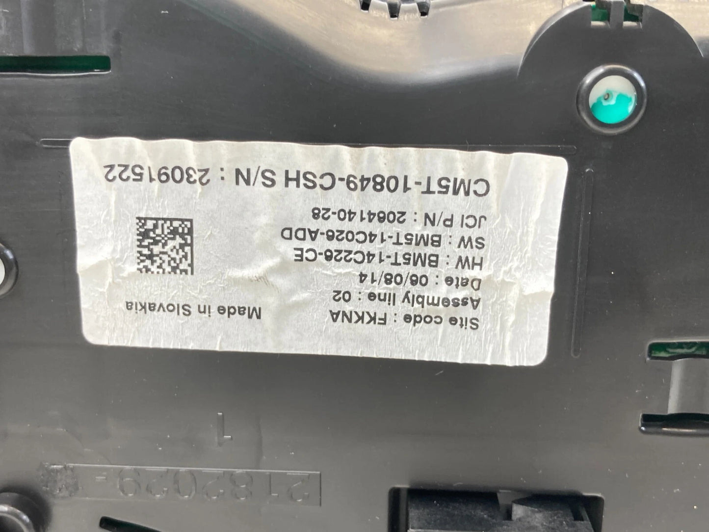 13 14 FORD FOCUS SPEEDOMETER CLUSTER GAUGES INFORMATION DISPLAY 112K MILES OEM