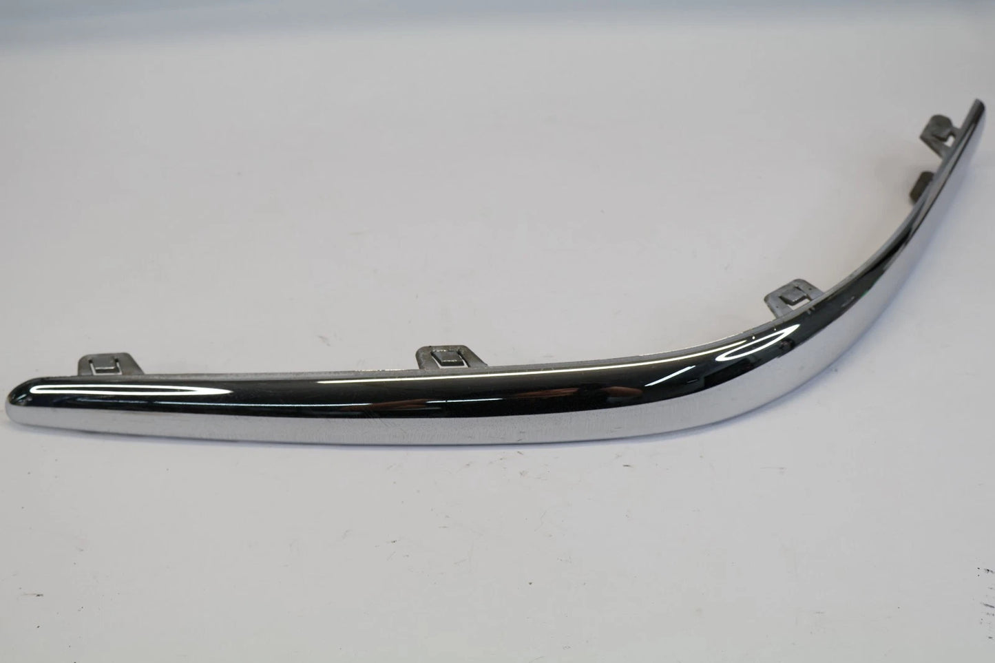 00-04 JAGUAR S-TYPE REAR RIGHT BUMPER CHROME MOLDING TRIM STRIP OEM XR8317C773AA