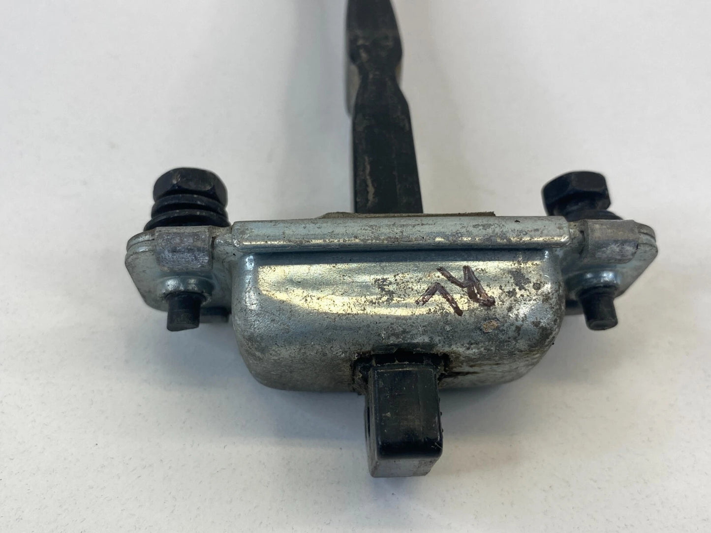 10-15 HYUNDAI TUCSON REAR LEFT BACK SIDE DOOR CHECK ARM HINGE STOPPER DETENT OEM