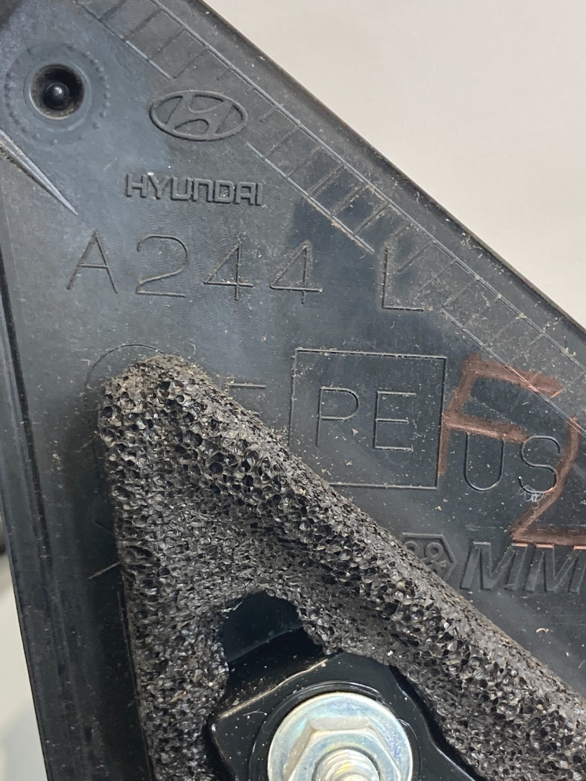 2006-2010 Hyundai Sonata Front Left Driver Side View Power Mirror OEM