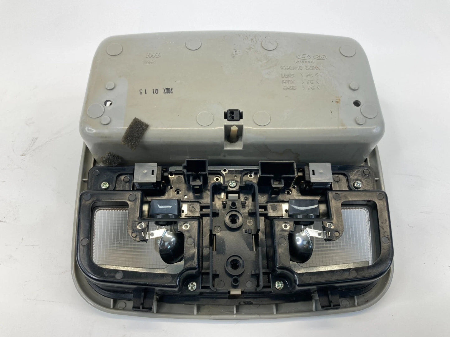 06 07 08 HYUNDAI SONATA ROOF OVERHEAD CONSOLE DOME MAP LIGHT LAMP 92800-3K0XX