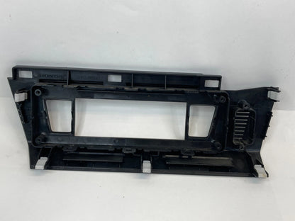 2012 Honda Civic Sedan Dash Instrument Panel Climate Control Bezel Trim Molding