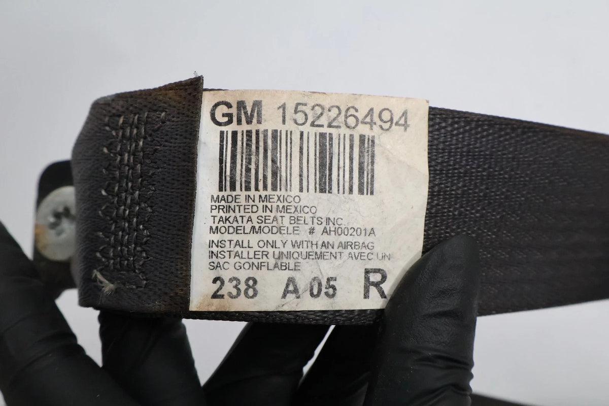 2006-2010 HUMMER H3 FRONT RIGHT PASSENGER SEAT BELT RETRACTOR 15226494 OEM