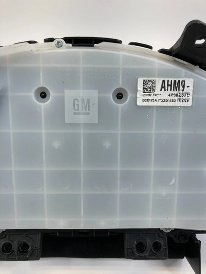 2013-2016 CHEVY CRUZE 1.4L AT SPEEDOMETER GAUGE CLUSTER 42362675 88K MILES OEM