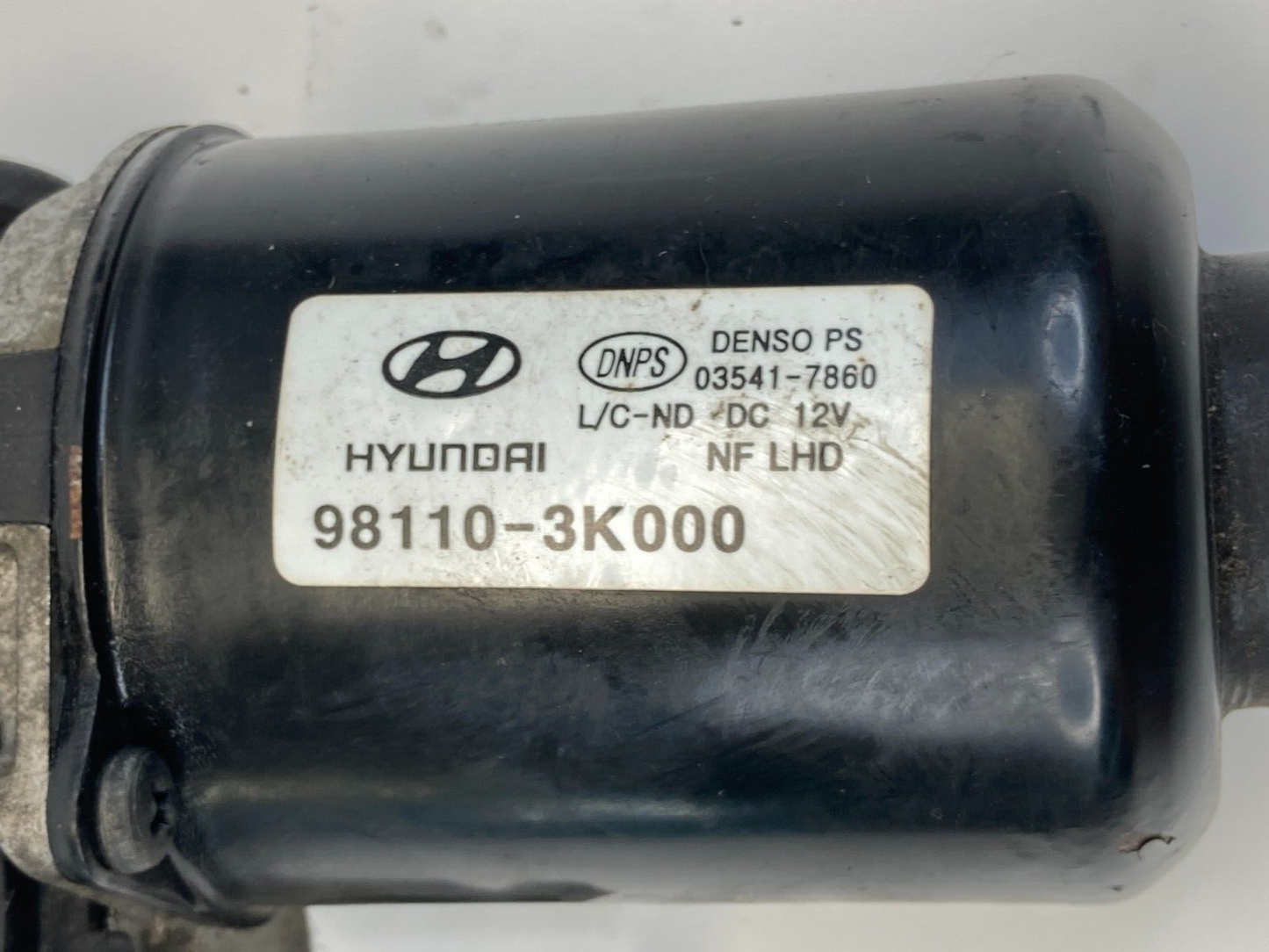 2006-2010 Hyundai Sonata Front Windshield Power Wiper Motor 98110-3K000 OEM