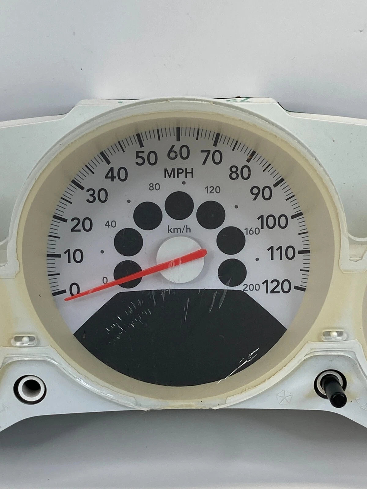 2008 2009 DODGE CALIBER INSTRUMENT CLUSTER SPEEDOMETER 1DX391DVAB UNK MILES OEM