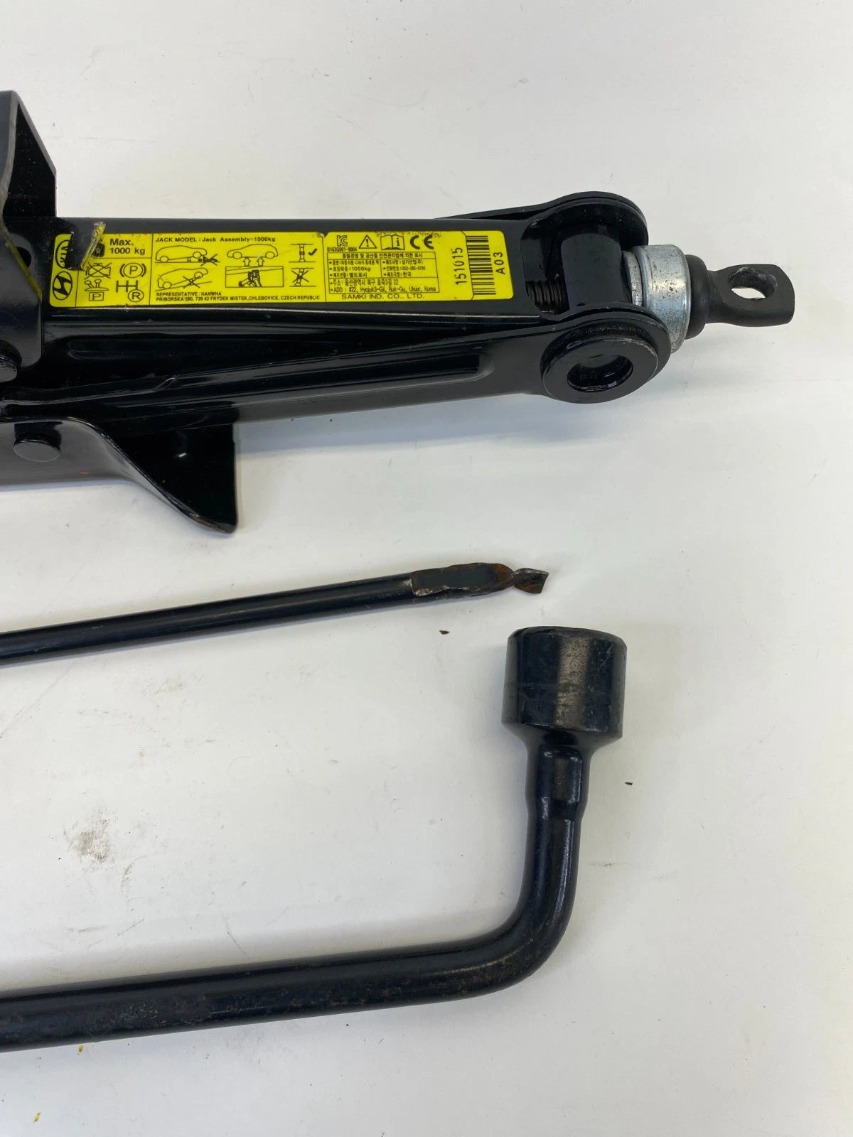 2015-2019 HYUNDAI SONATA SPARE TIRE SCISSOR JACK KIT LUG WRENCH OEM FACTORY