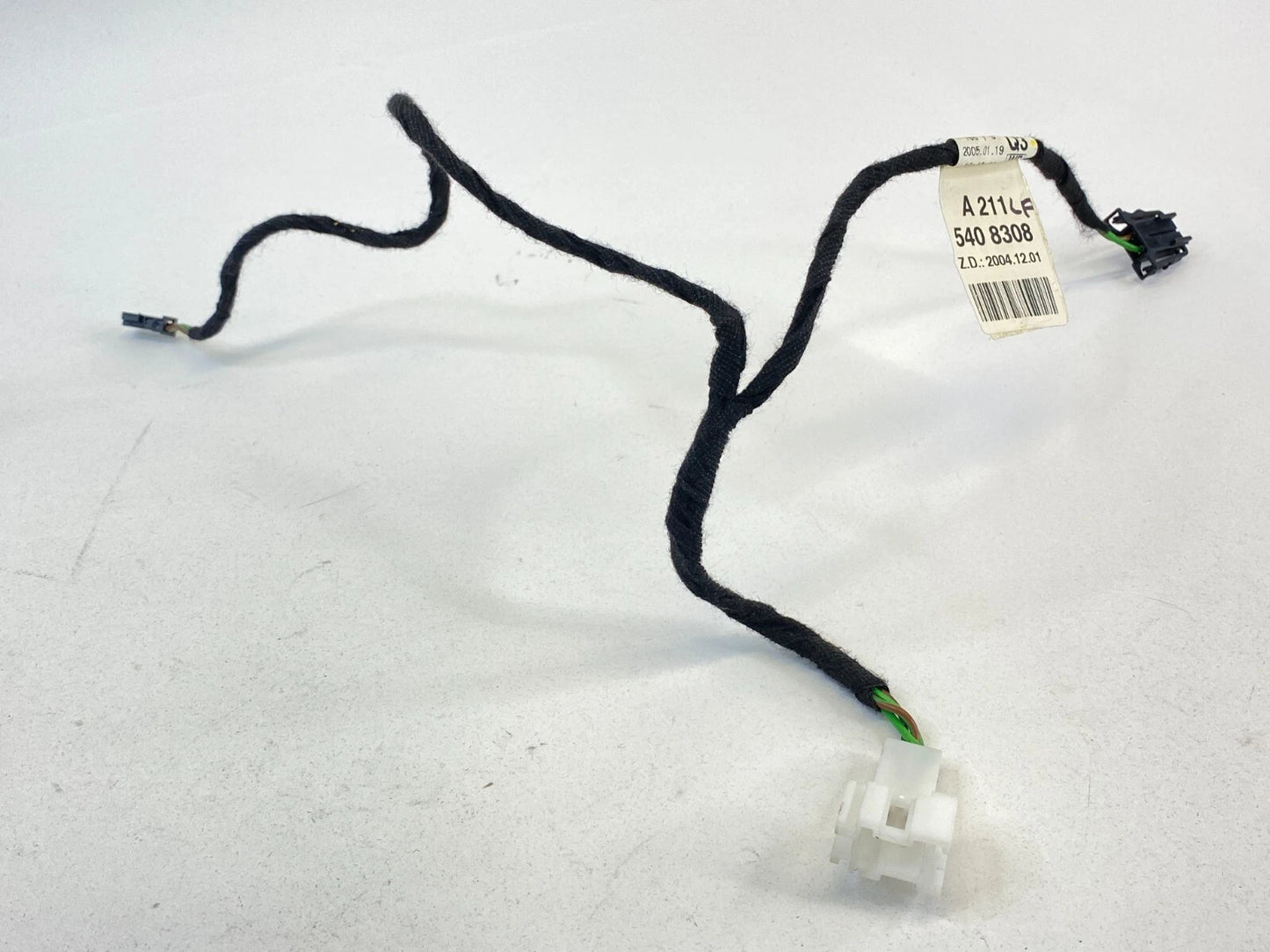 2003-2006 MERCEDES-BENZ E500 FRONT LEFT DOOR TWEETER WIRING HARNESS 2115408308
