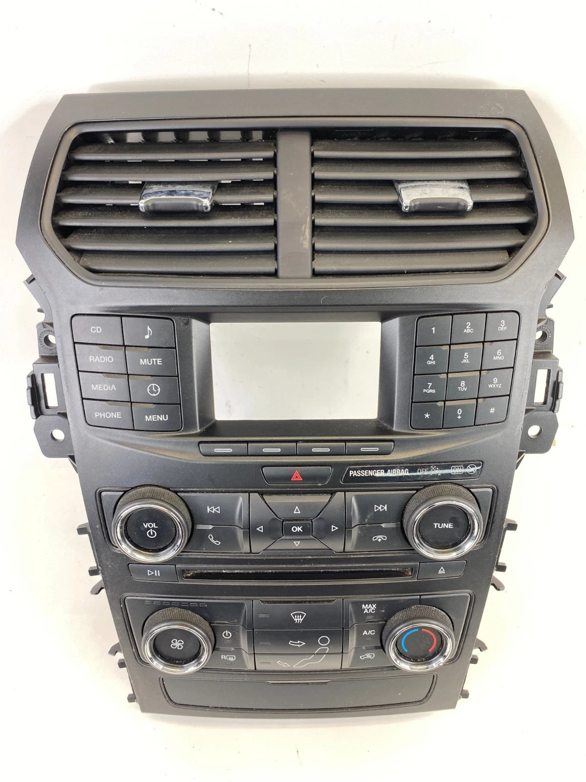 2016-2019 FORD EXPLORER RADIO & CLIMATE CONTROL PANEL ASSY JB5T-18A802-BD