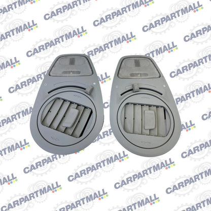 05-07 HONDA ODYSSEY REAR ROOF OVERHEAD DOME MAP LIGHT W/ AC AIR VENT GRILLE SET