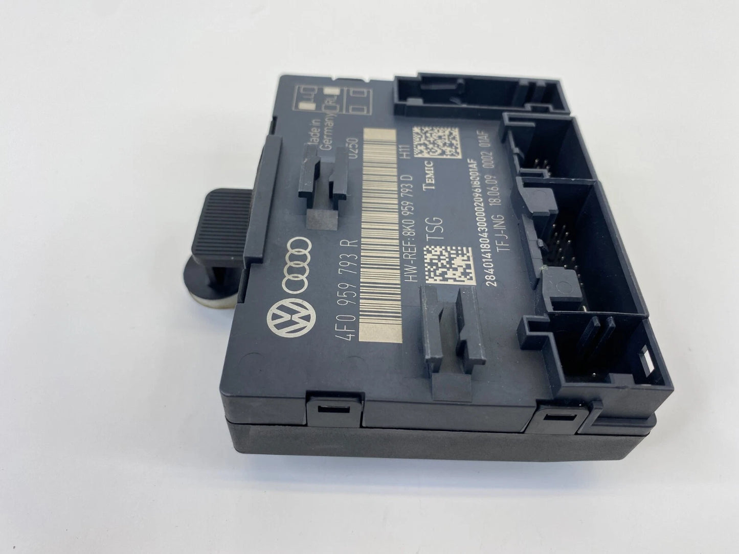 2009-2011 AUDI A6 QUATTRO FRONT LEFT DOOR WINDOW CONTROL MODULE 4F0-959-793-R