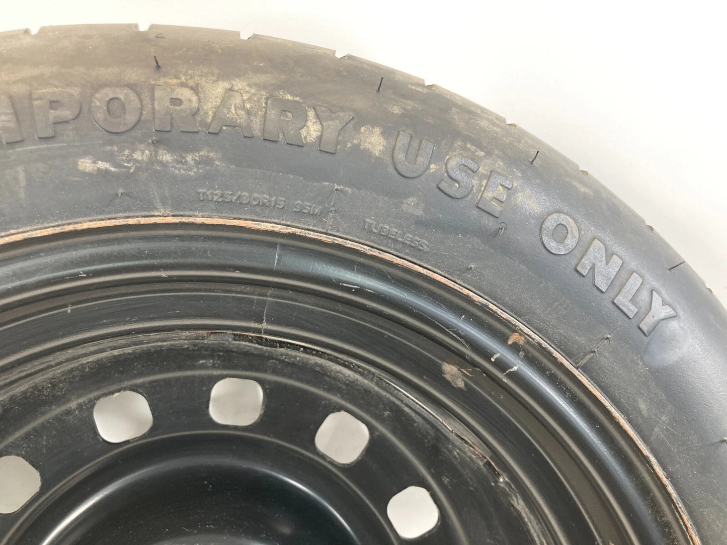 2000-2011 FORD FOCUS 2011-2019 FIESTA SPARE TIRE COMPACT DONUT T125/80 R15