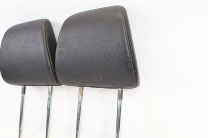 16-22 HONDA PILOT PAIR REAR SECOND ROW HEADRESTS LEFT RIGHT BLACK LEATHER OEM