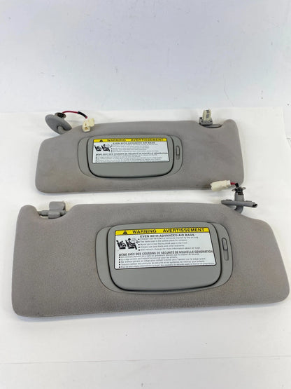 2007-2009 LEXUS RX350 SUV LEFT & RIGHT SUN VISOR SHADE SET PAIR W/ ILLUMINATED