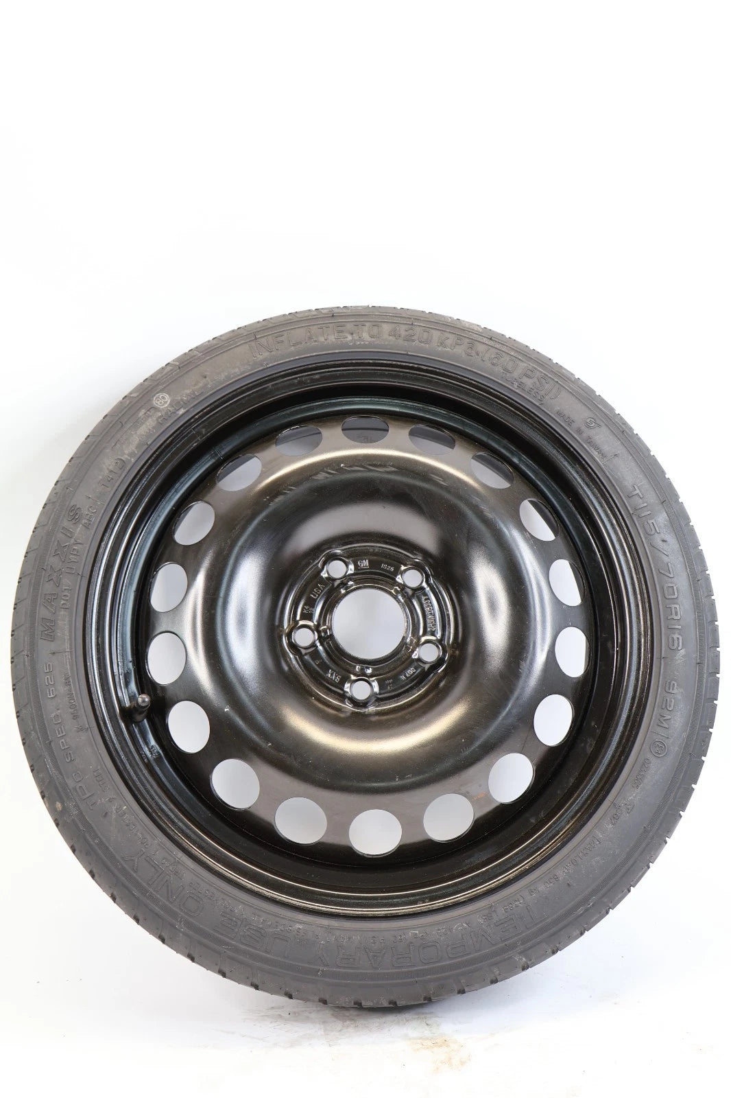 2011-2016 CHEVROLET CRUZE 2012-2018 SONIC COMPACT SPARE TIRE DONUT 115/70R16 92M