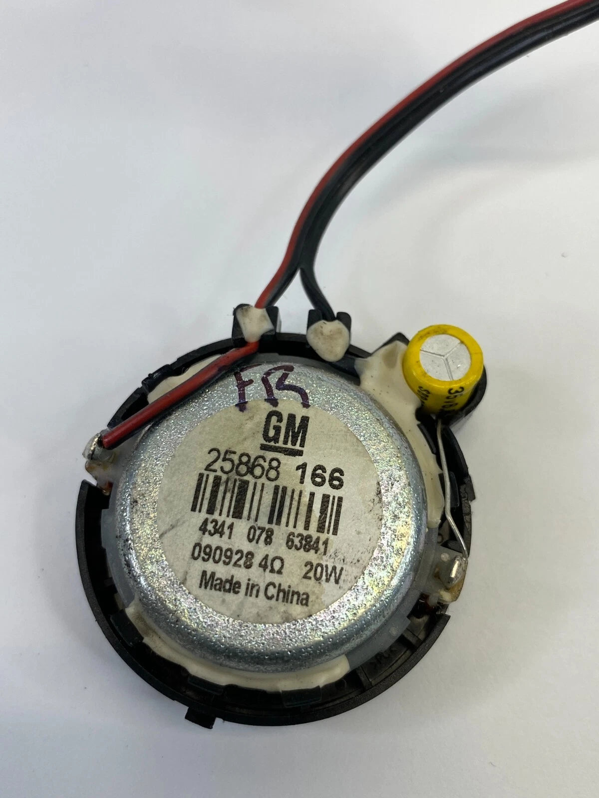 10-17 CHEVROLET EQUINOX FRONT RIGHT SIDE PILLAR AUDIO TWEETER SPEAKER 25868166