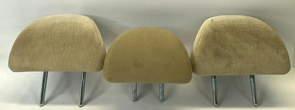 2008-2012 HONDA ACCORD SEDAN REAR SEAT LEFT RIGHT & CENTER HEADREST SET OF 3 OEM