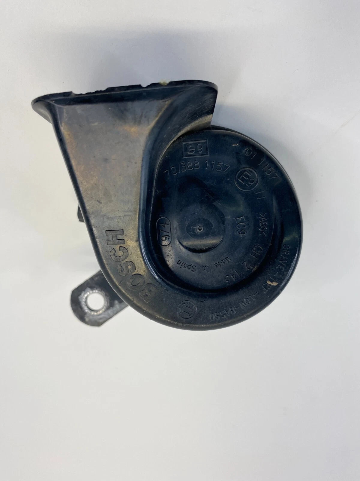 2003-2007 HONDA ACCORD SEDAN LOW TONE NOTE PITCH SIGNAL HORN E9703881157 OEM