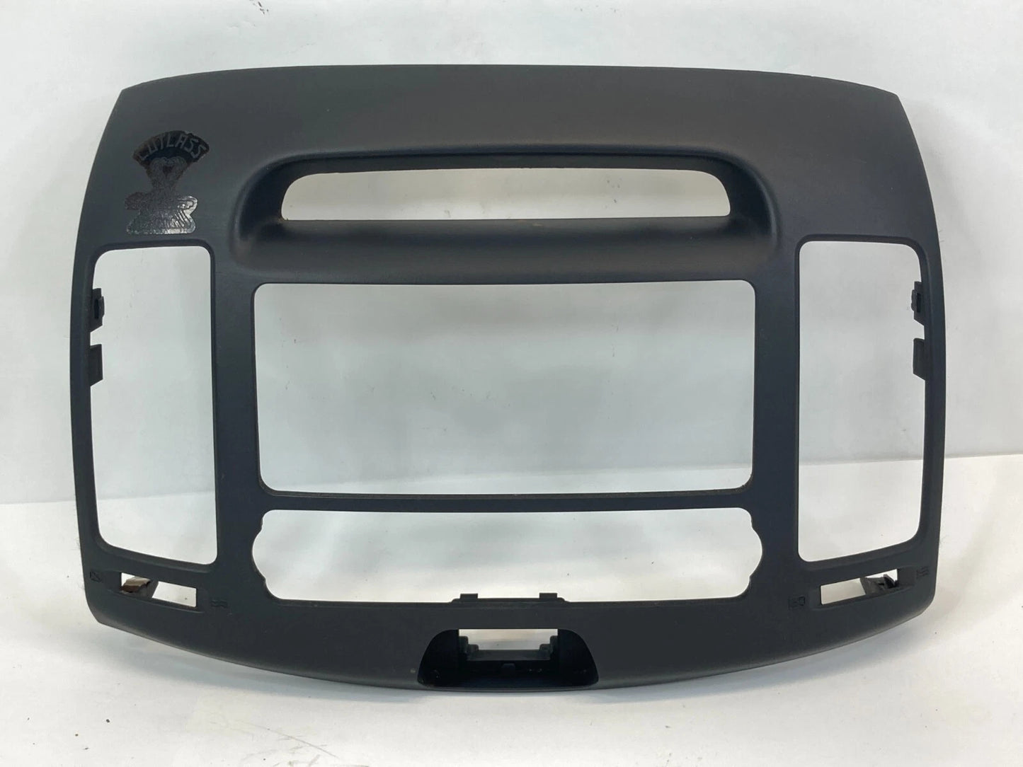 2010 HYUNDAI ELANTRA DASH RADIO CLOCK AC VENT BEZEL TRIM PANEL UNIT U4748-48 OEM