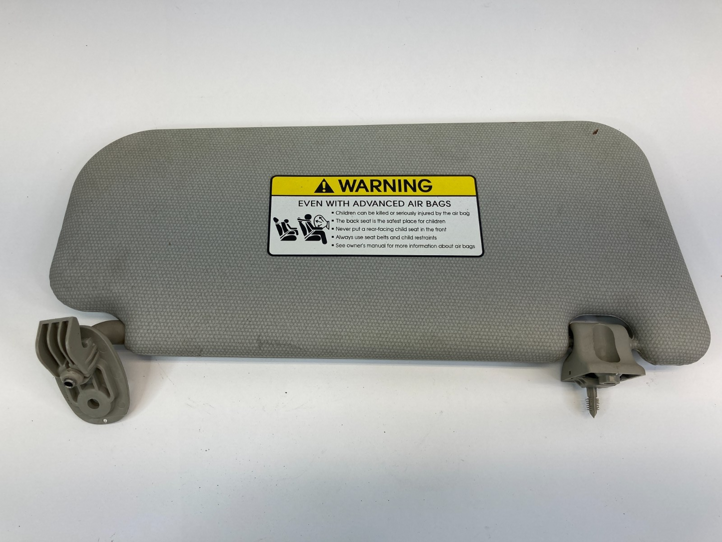 2012-2017 Kia Rio Hatchback without Sunroof Left Driver Sunvisor Sun Visor
