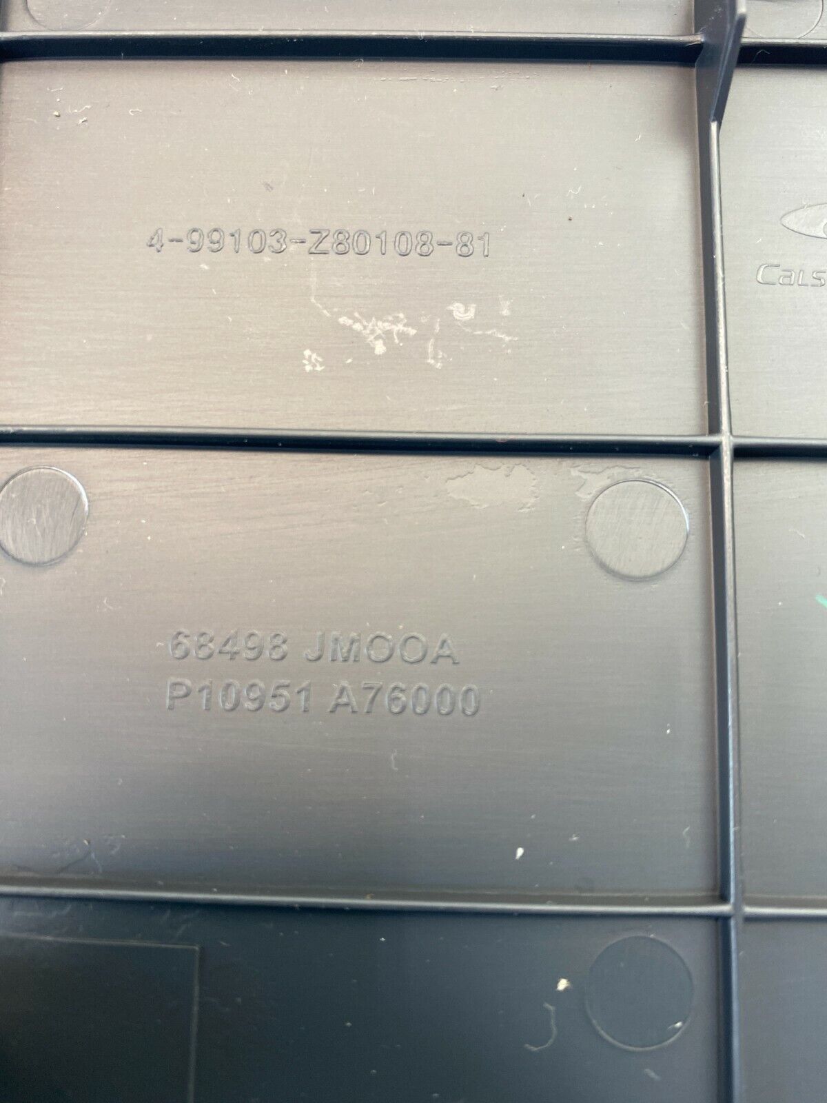 08-13 Nissan Rogue Front Right Side Dash End Cap Cover Trim Panel 68498-JM00A