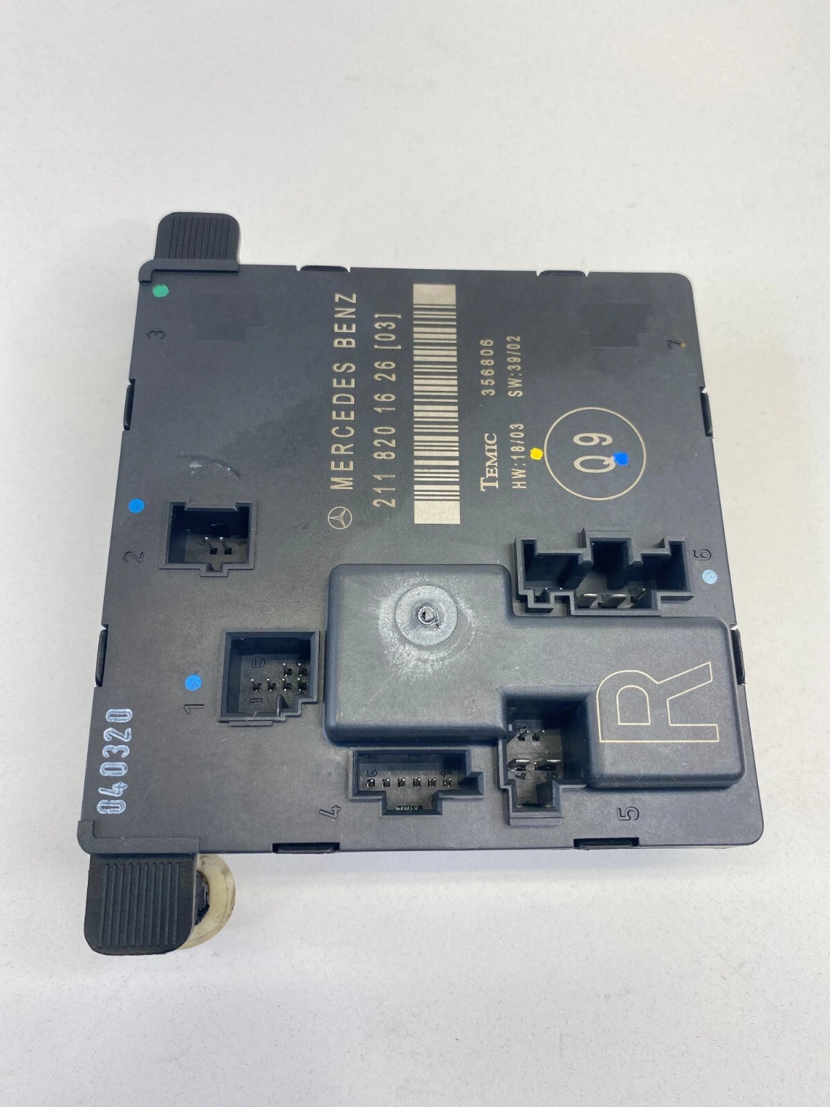 2003-2009 MERCEDES-BENZ E320 E 320 REAR RIGHT DOOR CONTROL MODULE 2118201626 OEM