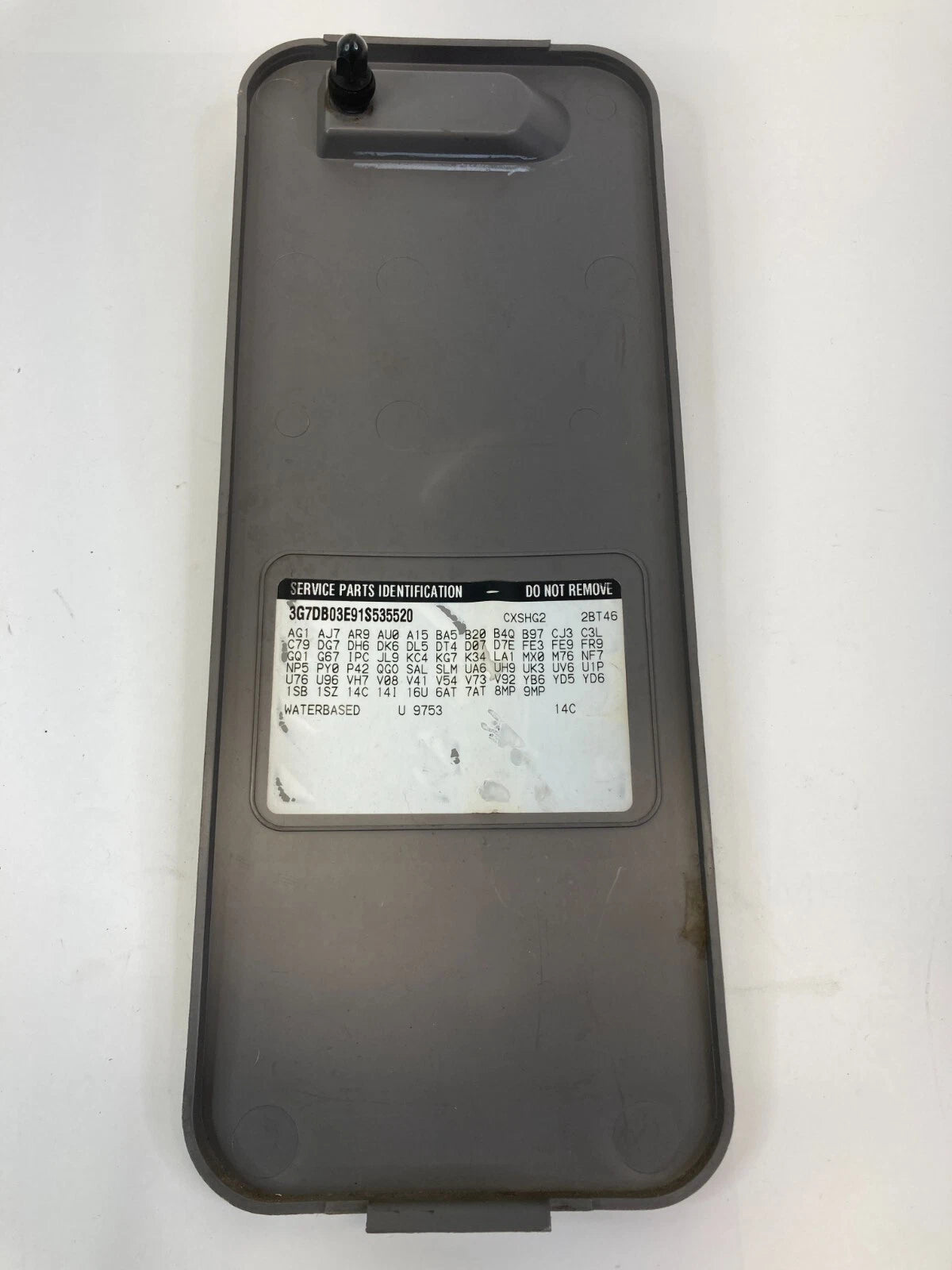 2001-2005 PONTIAC AZTEK REAR HATCH SPARE TIRE JACK ACCESS COVER TRIM BEZEL OEM