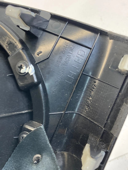 14-16 Kia Forte Dash Cluster Bezel w/ Upper Column Cover Trim 84830-A7060 OEM