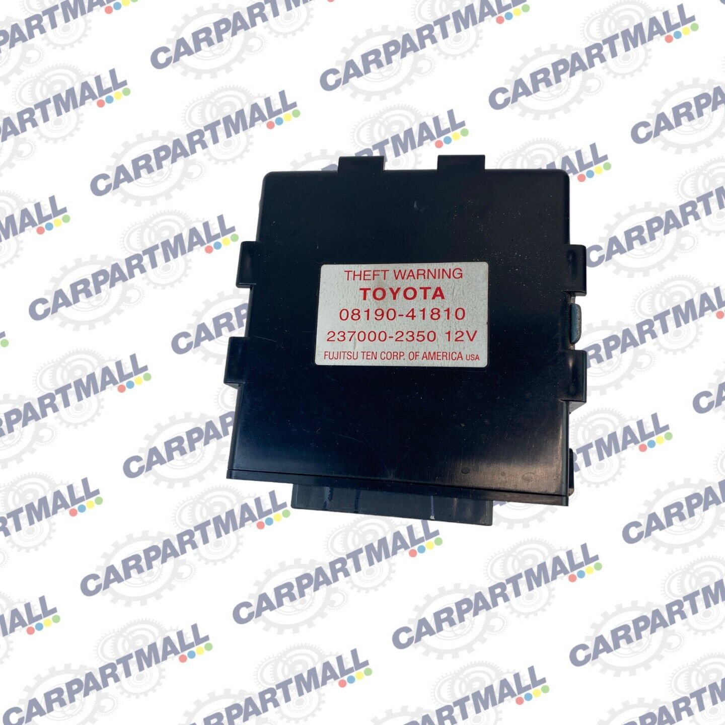 2000-2004 Toyota Avalon 3.0L Theft Warning Security Control Module 08190-41810