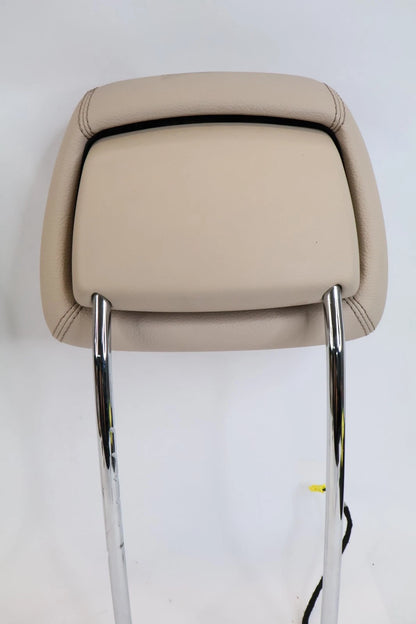 14-16 MERCEDES-BENZ E350 E250 FRONT LEFT & RIGHT SEAT HEADREST HEAD REST BEIGE