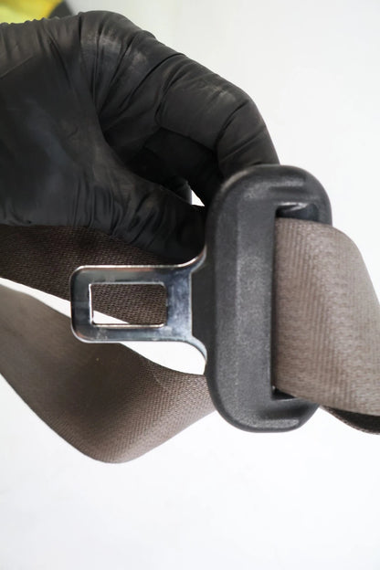 2003-2009 TOYOTA 4RUNNER FRONT PASSENGER SIDE SAFETY SEATBELT ASSY GRAY OEM