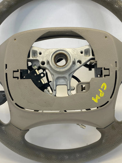 2004-2010 TOYOTA SIENNA STEERING WHEEL W/ MULTIFUNCTION CONTROLS GRAY OEM