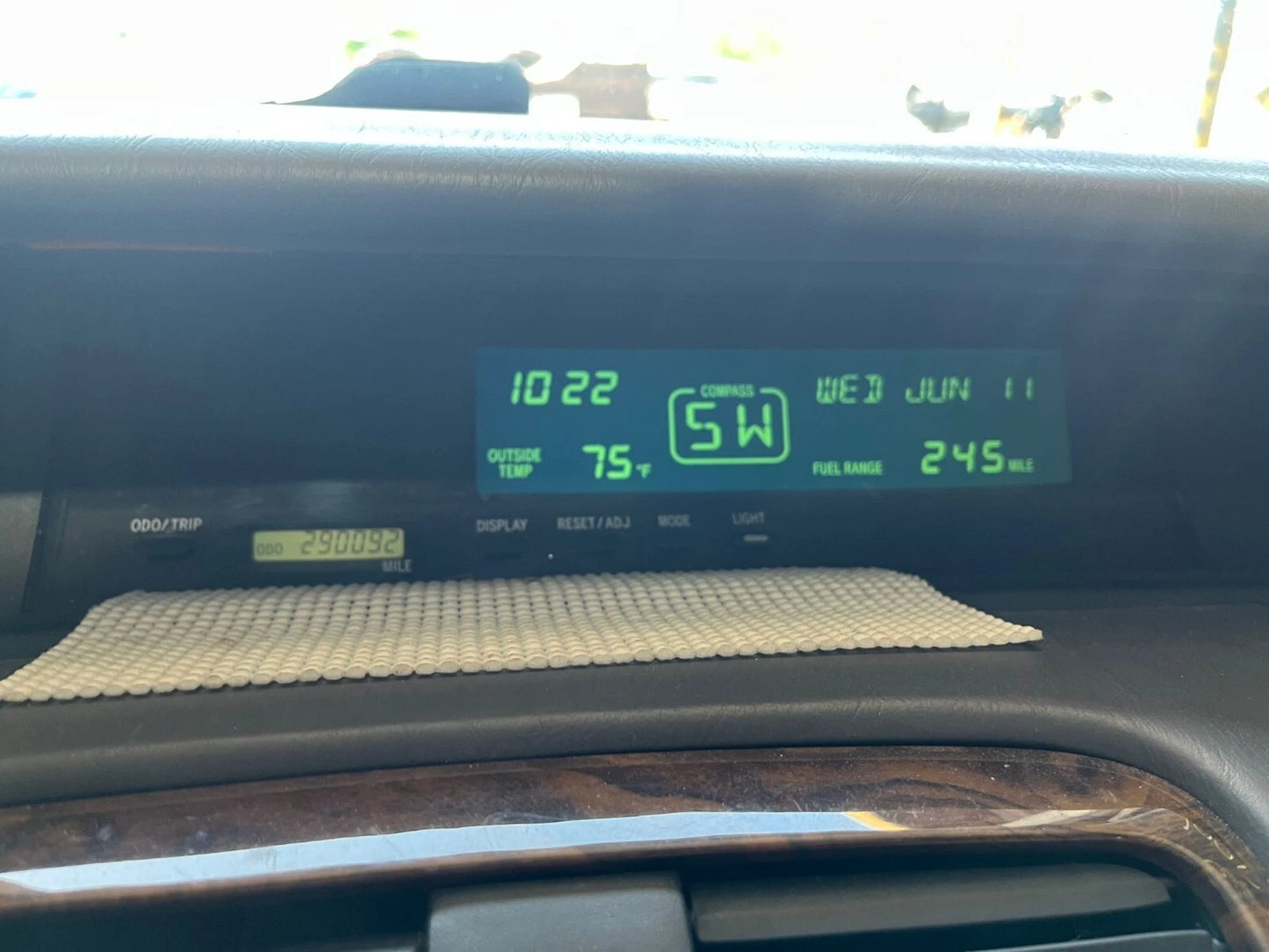 03 04 Toyota Avalon Dash Information Display Screen Clock Temp 83290-07180 OEM