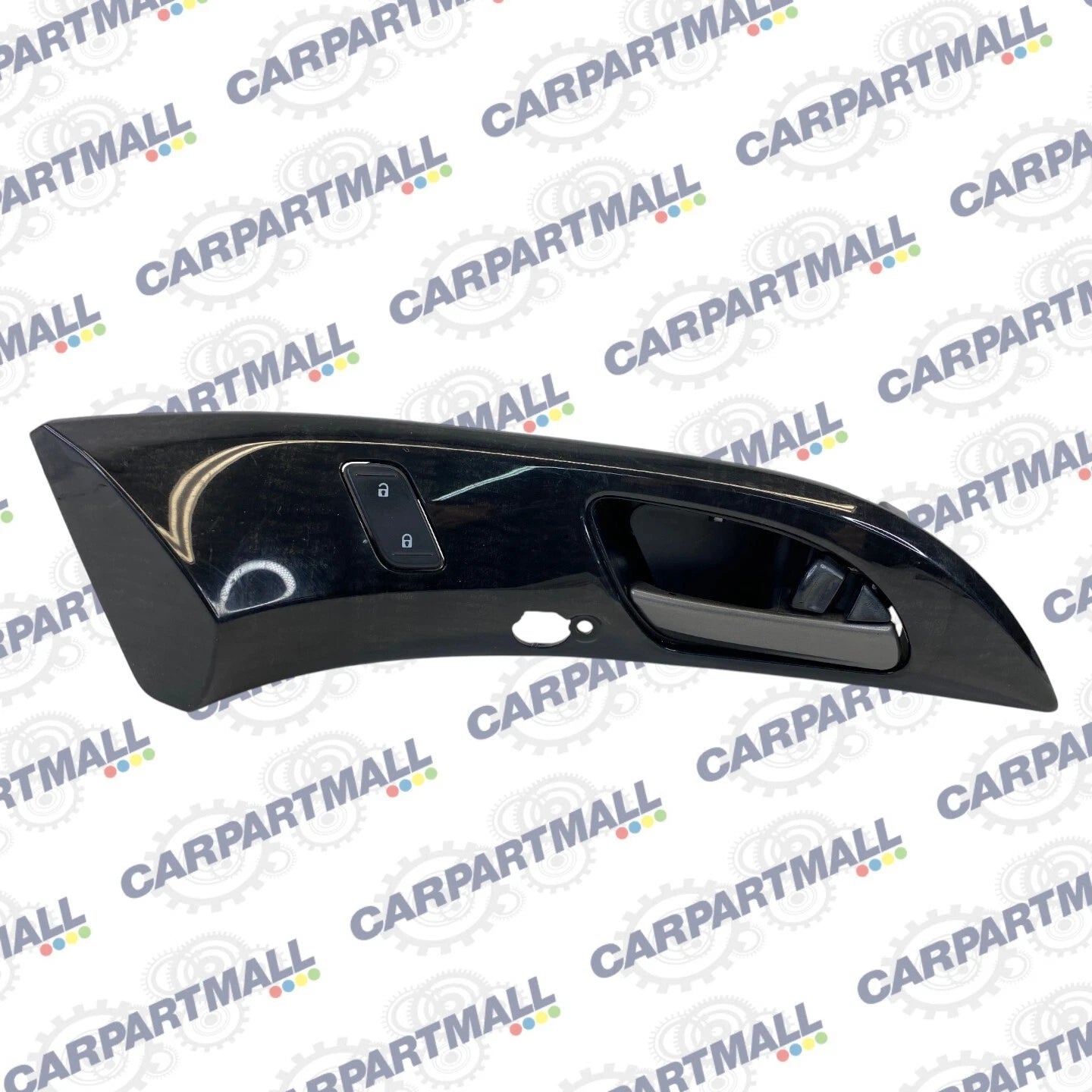 2007-2009 ACURA MDX FRONT RIGHT INTERIOR DOOR HANDLE W/ DOOR LOCK SWITCH TRIM