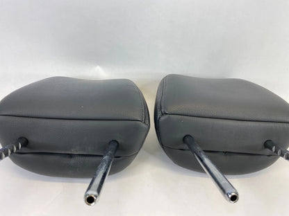 2013-2017 HONDA ACCORD SEDAN FRONT SEAT HEADREST SET LEFT & RIGHT BLACK LEATHER
