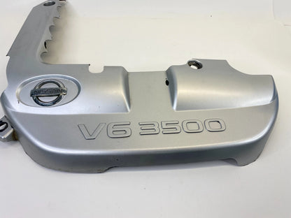 2001-2004 NISSAN PATHFINDER V6 3.5L ENGINE COVER SHROUD PLASTIC INTAKE TRIM OEM