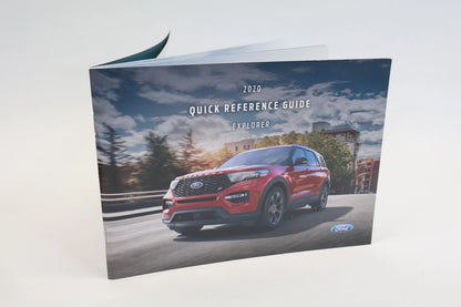 2020 FORD EXPLORER OWNERS MANUAL & QUICK GUIDE BOOK TIRE WARRANTY W/ CASE