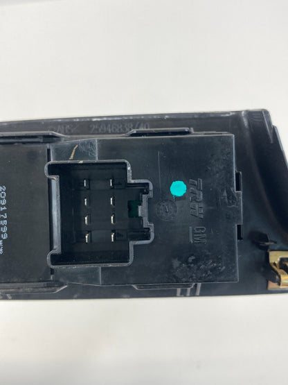 2010-2017 Chevrolet Equinox Front Left Master Power Window Switch 20917599