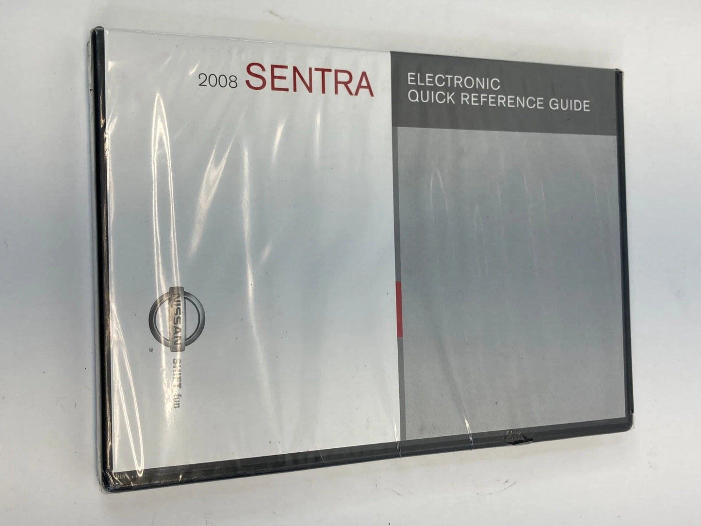 2008 08 NISSAN SENTRA ELECTRONIC QUICK REFERENCE GUIDE BOOK OEM
