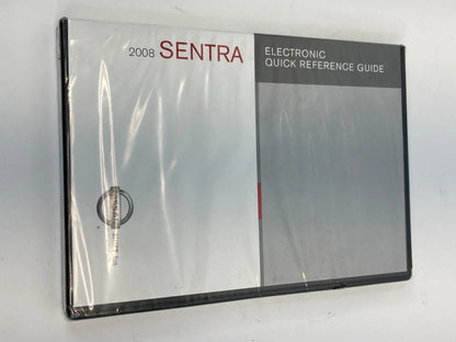 2008 08 NISSAN SENTRA ELECTRONIC QUICK REFERENCE GUIDE BOOK OEM