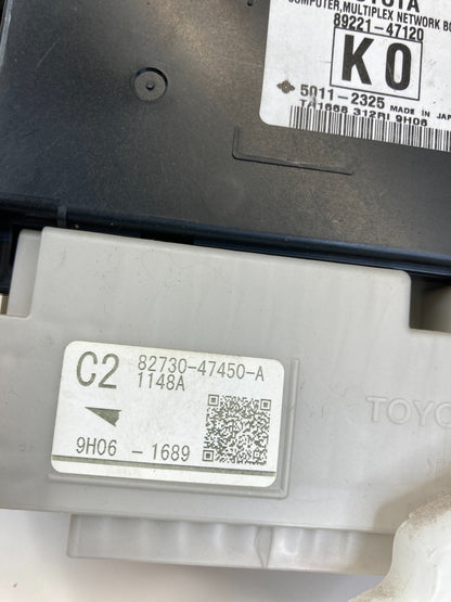 2010 Toyota Prius 1.8L AT Multiplex Network Body Control Module 89221-47120 OEM
