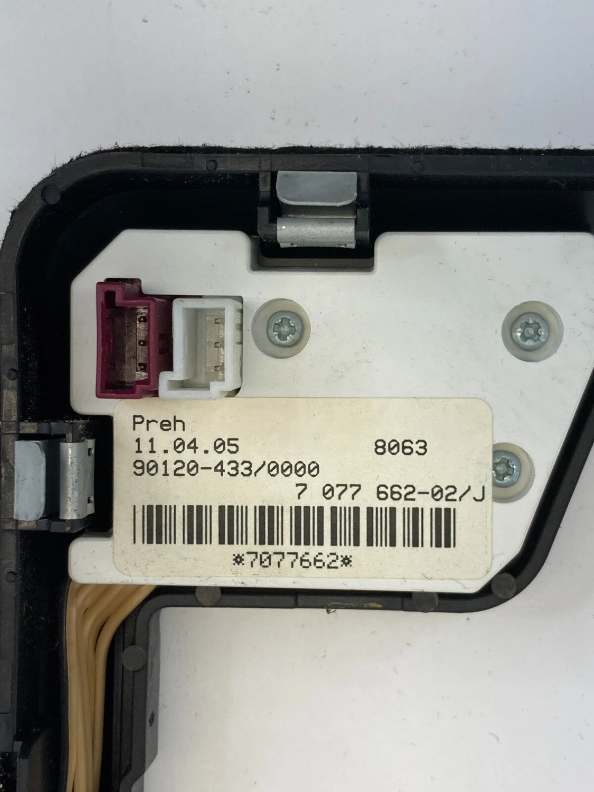 2006 2007 BMW 530I 525I CENTER CONSOLE SHIFTER SHIFT BEZEL TRIM 51167034089 OEM