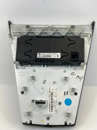 10 11 CHEVY EQUINOX AC HVAC CLIMATE CONTROL SWITCH RADIO DASH SCREEN 12844843G