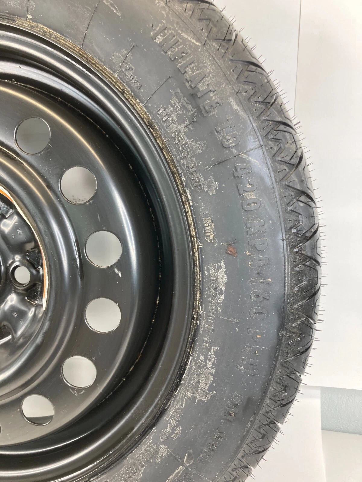 07-12 NISSAN ALTIMA SEDAN SPARE TIRE WHEEL RIM COMPACT DONUT 135/90R16 16" OEM