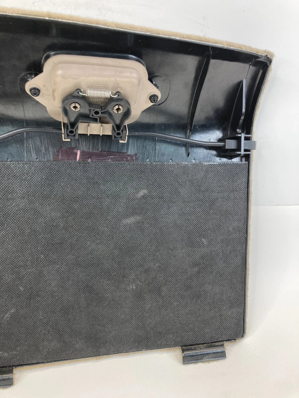 99-01 A6 QUATTRO REAR TRUNK SIDE BOOT COVER TRIM STORAGE BOX PANEL 4B9867975 OEM