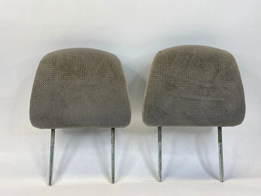 2001 2002 HONDA CIVIC FRONT BUCKET SEAT HEADREST LEFT RIGHT PAIR SET OEM FACTORY