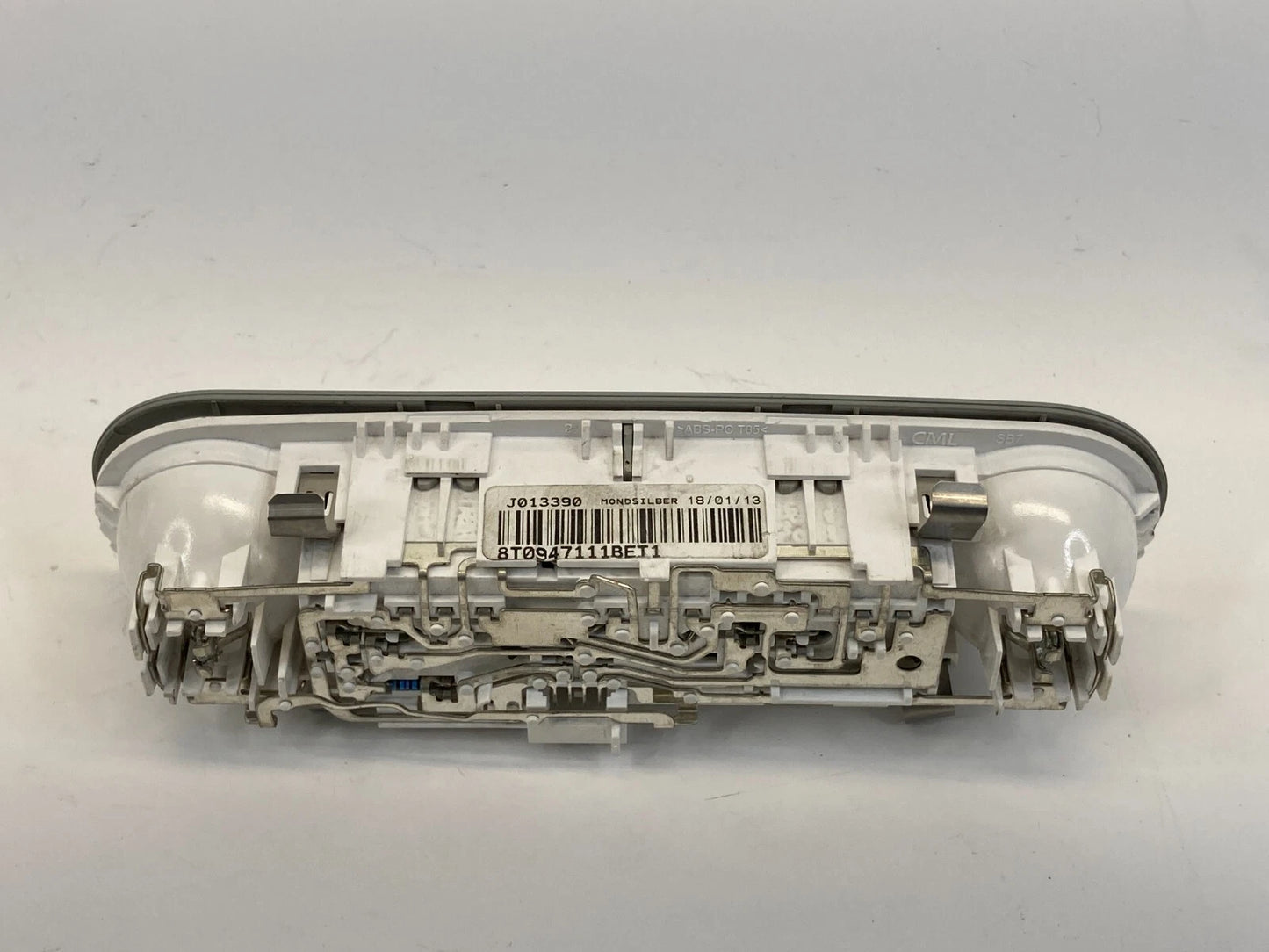 2013-2016 AUDI A4 REAR OVERHEAD DOME REARDING MAP LIGHT LAMP 8T0-947-111-B OEM